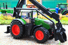 Load image into Gallery viewer, BUR31690 Burago 1:55 Scale Approx Fendt 1050 Vario Forestry Tractor