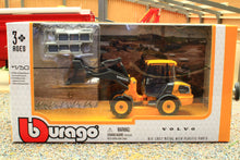 Load image into Gallery viewer, BUR32091 BURAGO 1:50 Scale Volvo L25 Loader with Bucket