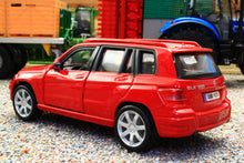 Load image into Gallery viewer, BUR43016R Burago 1:32 Scale Mercedes Benz Glk Klasse SUV 2010 in Red