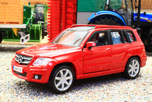 Load image into Gallery viewer, BUR43016R Burago 1:32 Scale Mercedes Benz Glk Klasse SUV 2010 in Red