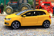 Load image into Gallery viewer, BUR43034Y Burago 1:32 Scale VW Polo MK5 GTI Car in Yellow