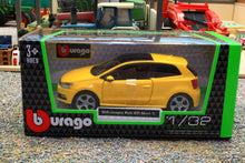 Load image into Gallery viewer, BUR43034Y Burago 1:32 Scale VW Polo MK5 GTI Car in Yellow