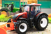 Load image into Gallery viewer, BUR44084 Burago 132 Scale Valtra N174 4WD Tractor with front mounted blade