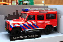 Load image into Gallery viewer, CAR453245 Cararama 1:43 Scale Land Rover Defender 110 Brandweer Version NL