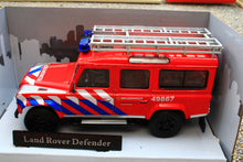 Load image into Gallery viewer, CAR453245 Cararama 1:43 Scale Land Rover Defender 110 Brandweer Version NL