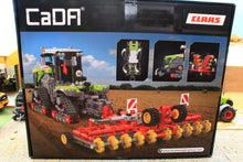 Load image into Gallery viewer, CDAC65012W Cadfi 1:32 Scale Claas Xerion Trac TS with Cultivator Brick Builder Kit (1336pcs)