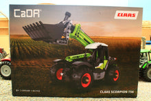 Load image into Gallery viewer, CDAC65016W Cada Class Scorpion 756 Farm Telehandler Brick Builder Set