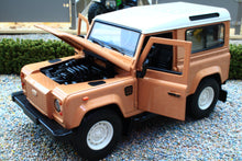 Load image into Gallery viewer, CMJDC124DET CMJ 1:24 Scale Land Rover Defender 90 in Tan