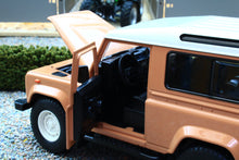 Load image into Gallery viewer, CMJDC124DET CMJ 1:24 Scale Land Rover Defender 90 in Tan