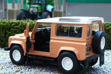 Load image into Gallery viewer, CMJDC143DET CMJ 1:43 Scale Land Rover Defender 90 in Tan