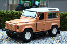 Load image into Gallery viewer, CMJDC143DET CMJ 1:43 Scale Land Rover Defender 90 in Tan
