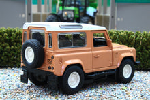 Load image into Gallery viewer, CMJDC143DET CMJ 1:43 Scale Land Rover Defender 90 in Tan