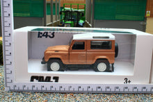 Load image into Gallery viewer, CMJDC143DET CMJ 1:43 Scale Land Rover Defender 90 in Tan