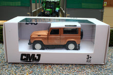 Load image into Gallery viewer, CMJDC143DET CMJ 1:43 Scale Land Rover Defender 90 in Tan