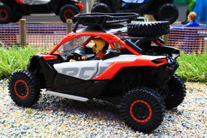 DCM60003 Diecastmasters 1:32 Scale CAN-AM Maverick X3 X RS Turbo RR All terrain 4x4 Vehicle - Sand Version