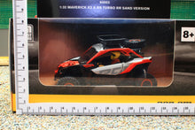 Load image into Gallery viewer, DCM60003 Diecastmasters 1:32 Scale CAN-AM Maverick X3 X RS Turbo RR All terrain 4x4 Vehicle - Sand Version