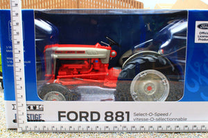 ERT13985 Ertl Prestige 1:16 Scale Ford 881 Select O Speed Wide Front 2WD Tractor