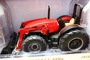 ERT44254 Ertl 1:16 Scale Case Farmall 115S 4wd Tractor with Loader Tatty Box