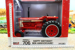 ERT44279 Ertl 1:16th Scale Farmhall 756 2wd Tractor Birthday Edition