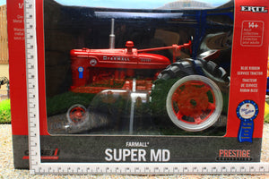 ERT44286 ERTL 1:16th Scale Farmhall Super MD Tractor Diesel Narrow Prestige