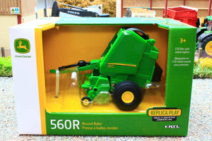 ERT45696 Ertl 1:32 Scale John Deere 560R Round Baler