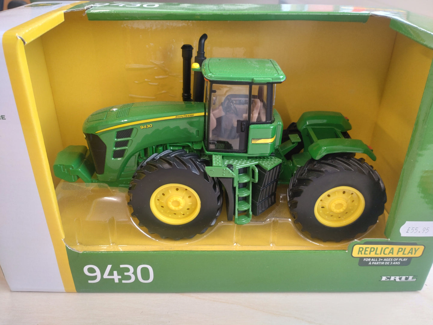 ERT45922 ERTL 132 Scale John Deere 9430 Articulated 4WD Tractor Box Not 100%