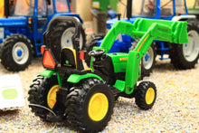 Load image into Gallery viewer, ERT46584 Ertl 1:32 Scale John Deere Garden Tractor with Front Loader