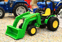 Load image into Gallery viewer, ERT46584 Ertl 1:32 Scale John Deere Garden Tractor with Front Loader