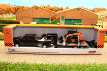 Load image into Gallery viewer, ERT47155 Ertl 1:32 Scale Dodge RAM 1500 Pickup Truck with Gooseneck trailer and Case SV340B Skid Steer Loader