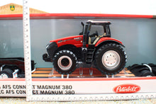 Load image into Gallery viewer, ERT47369 Ertl 1:32 Scale Peterbilt 579 Truck with low loader and Case IH Magnum 380 Tractor