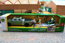 Load image into Gallery viewer, ERT47551 ERTL 1:32 Scale 4x4 Vehicle with trailer and Lawn Care Set