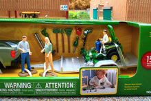 Load image into Gallery viewer, ERT47551 ERTL 1:32 Scale 4x4 Vehicle with trailer and Lawn Care Set