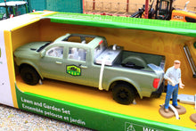 Load image into Gallery viewer, ERT47551 ERTL 1:32 Scale 4x4 Vehicle with trailer and Lawn Care Set