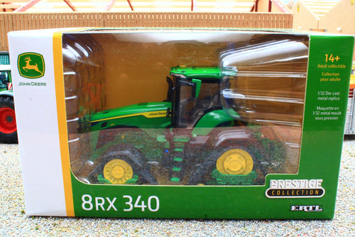 ERT85013 ERTL 1:32 Scale John Deere 8RX 340 with tracks Prestige Collection Model