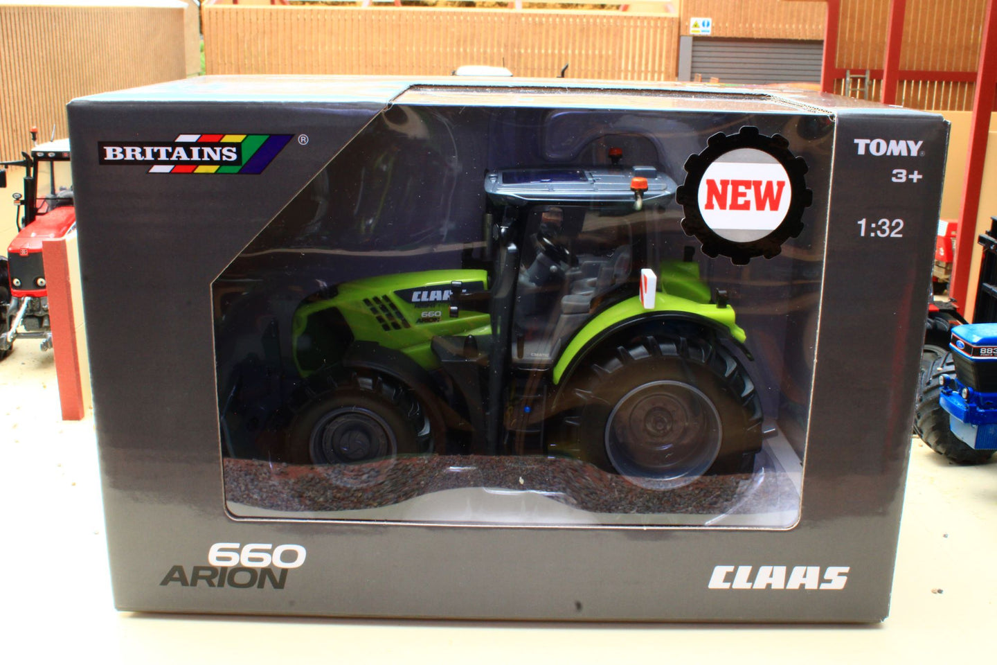 EX-DEMO 43422 Britains Claas Arion 660 Limited Night Edition