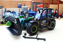 Load image into Gallery viewer, Ex Demo Hard-Weathered Britains JCB Aston Martin AgriPro F1 Loadall