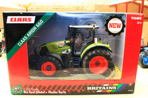 EX-DISPLAY 43374 Britains Claas Arion 660 Tractor