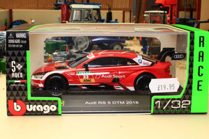 Ex Display BUR41160 Burago 1:32 Scale Audi RS 5 DTM Coupe