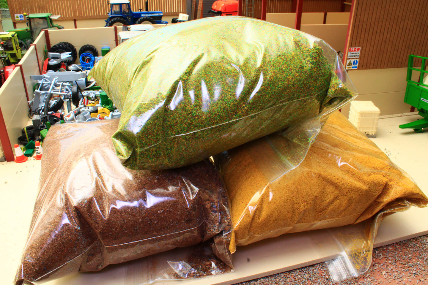 EX-DISPLAY Brushwood diarama bulk materials selection No 2