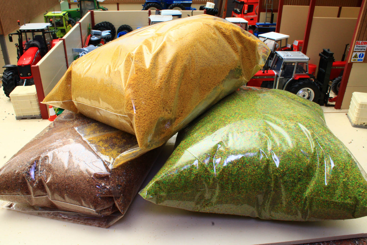 EX-DISPLAY Brushwood diarama bulk materials selection No 3