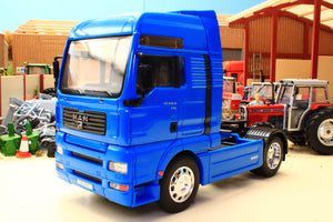 Ex Display Welly 1:32 Scale MAN Lorry in Bright Blue