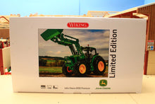 Load image into Gallery viewer, FAULTY W7466 Wiking 1:32 Scale John Deere 6930 Premium with Loader Limited Edition 1000pcs SMALL PART DETACHED FROM LOADER AS SHOWN
