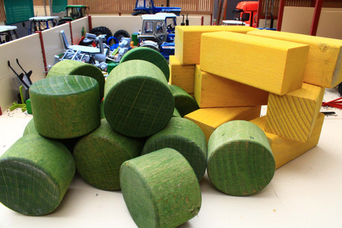 Selection of Brushwood round and large square bales FACTORY SECONDS