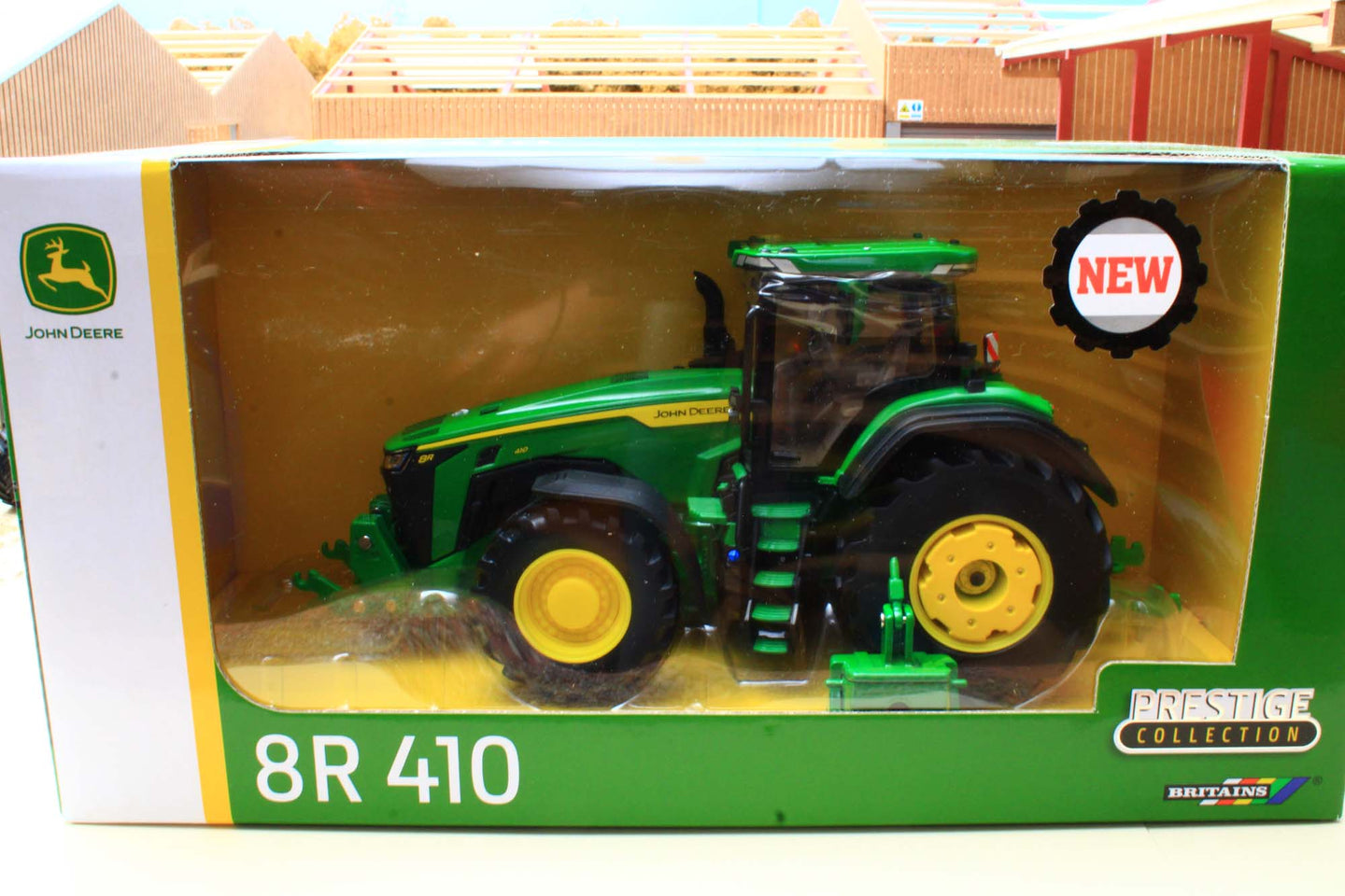 Faulty 43288 Britains 'Prestige Collection' John Deere 8R 410 Tractor FAULTY - DETATCHED FRONT WEIGHT