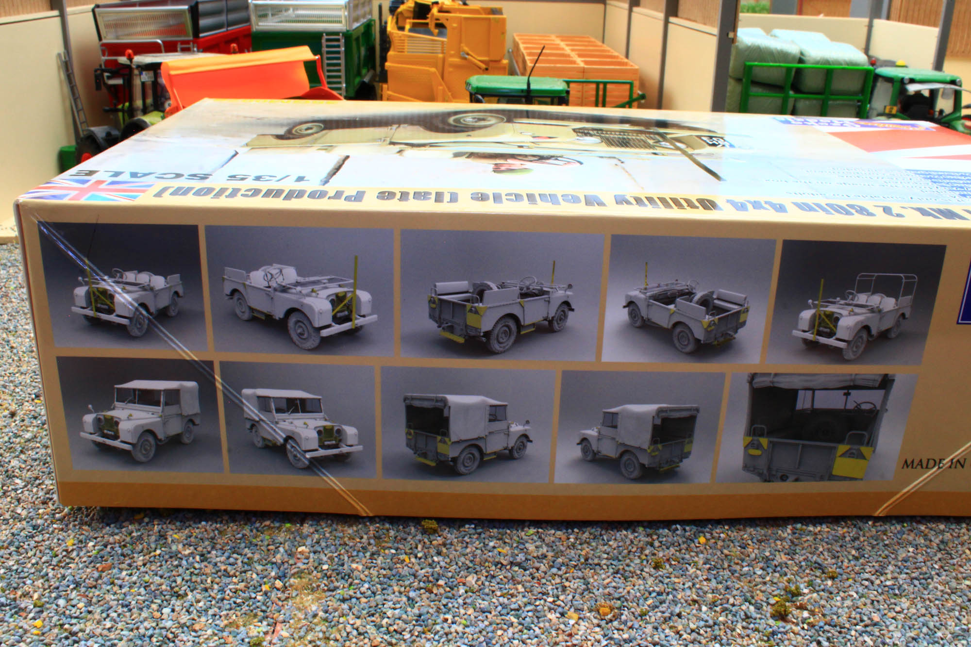 Gecko Land Rover GEC350078 Gecko 1:35 Scale British FV18001 Land Rover MKII80in Utility ...