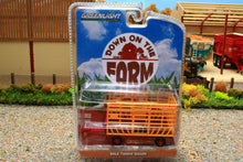 Load image into Gallery viewer, GRE48070F Green Light 1:64 Scale Bale Throw Wagon