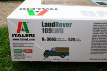Load image into Gallery viewer, ITA3665 Italeri 1:24th scale Land Rover 109 LWD Kit