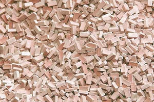 JL23064 Juweela 1:35 Scale Medium Terracotta Bricks (1000pcs)