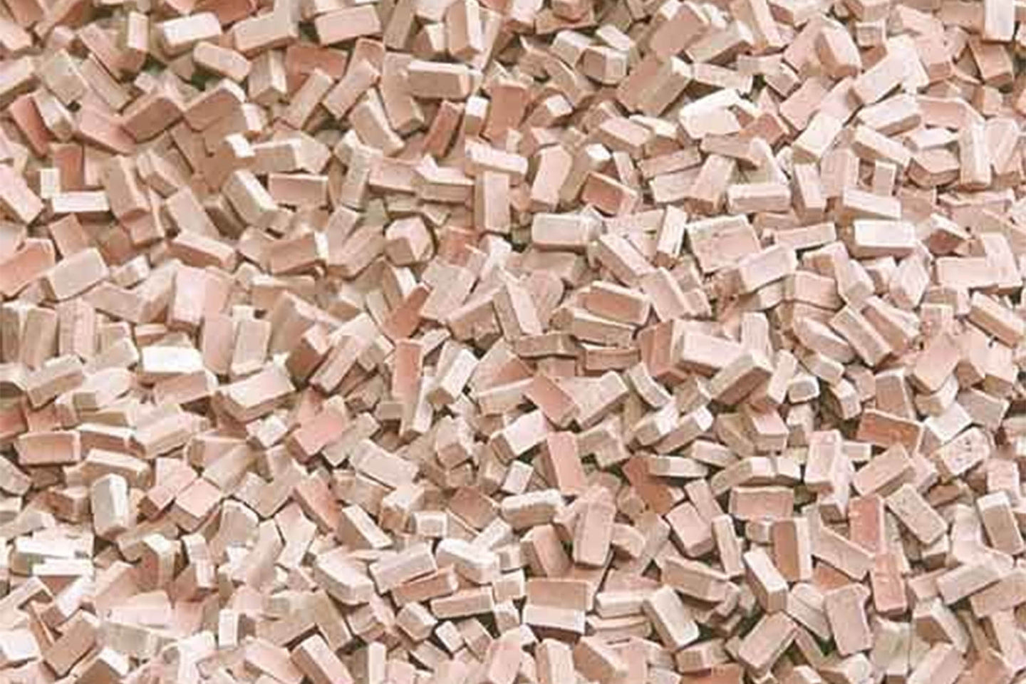 JL23064 Juweela 1:35 Scale Medium Terracotta Bricks (1000pcs)