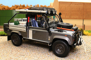 KYOR08903TR KYOSHO 118 Scale LAND ROVER DEFENDER TOMB RAIDER EDITION 2001